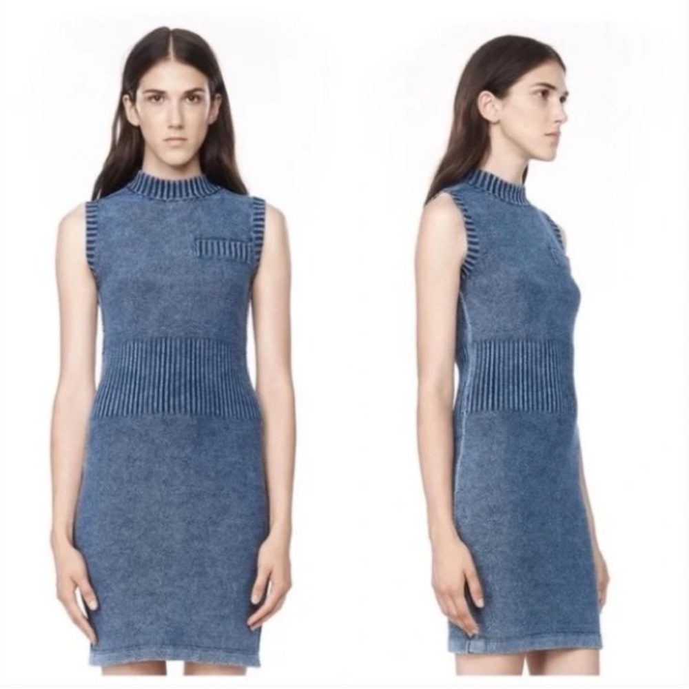 T by Alexander Wang Sleeveless Knit Dress  - Size Small